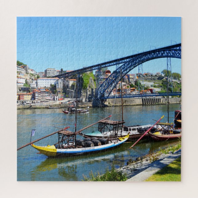 Porto in Portugal Puzzle (Vertikal)