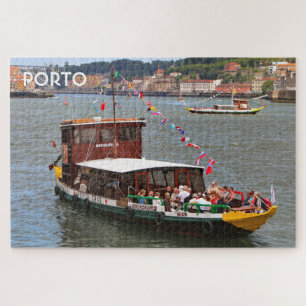 Porto: Kreuzfahrtschiff kurz vor dem Anlegeplatz,  Puzzle