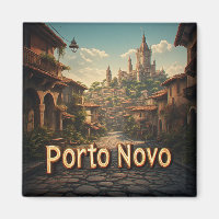 Porto-Novo Benin Hauptstadt Reiseandenken 🗺️