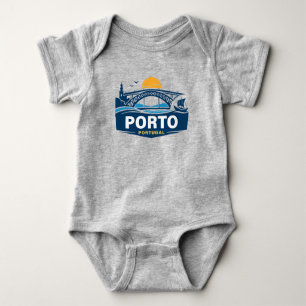 Porto Portugal Europa Baby Strampler