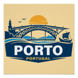 Porto Portugal Europe Poster