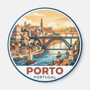 Porto Portugal Magnet