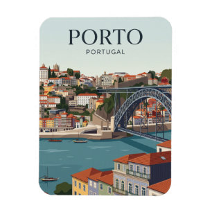 Porto Portugal Magnet