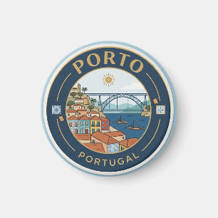Porto Portugal Magnet
