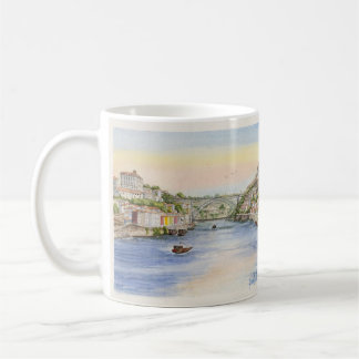 Porto, Portugal Malerei Klassischer Becher Kaffeetasse