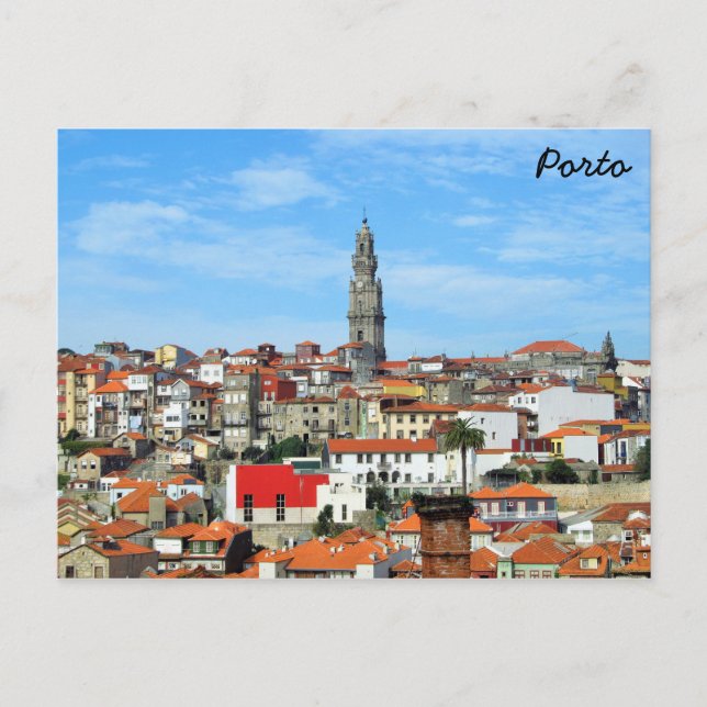 Porto, Portugal Postkarte (Vorderseite)