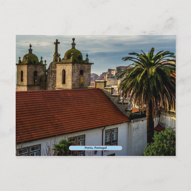 Porto, Portugal Postkarte (Vorderseite)