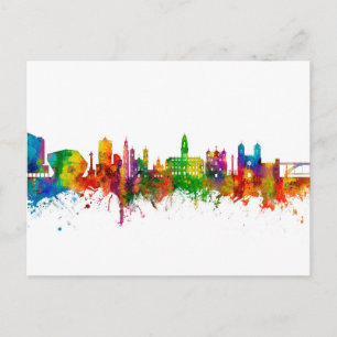 Porto Portugal Skyline Postkarte