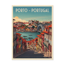 Porto, Portugal - Stadt und Fluss