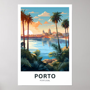 Porto Portugal Travel Print Poster