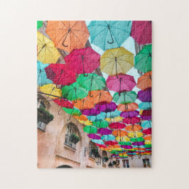Porto Rico Umbrellas Muster Jigsaw Puzzle Komplex