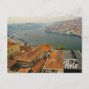 Porto Rooftops - Das wahre Portugal Postkarte
