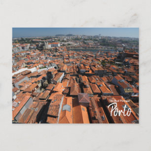 Porto Rooftops - Das wahre Portugal Postkarte