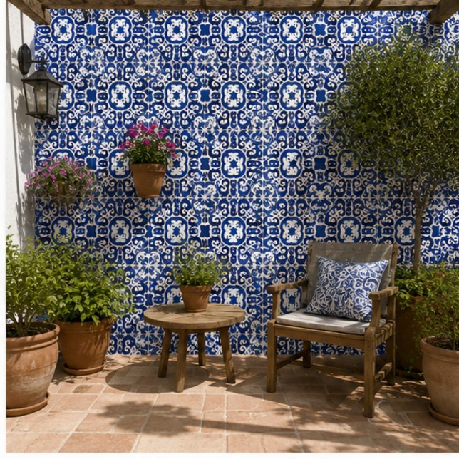Porto Royale Classic Blue Baroque Fliese (Von Creator hochgeladen)