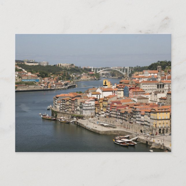 Porto Stadt Postkarte (Vorderseite)