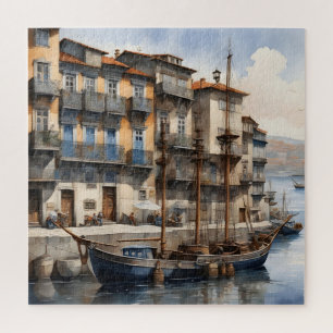 Porto Wasserfarbe Puzzle