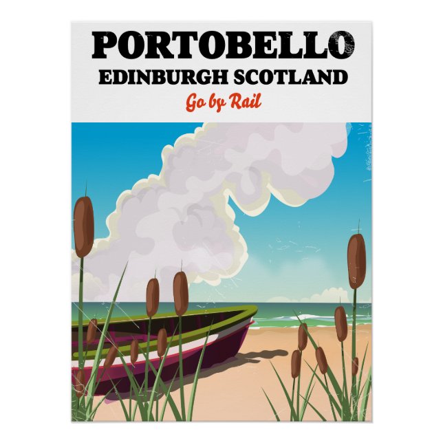 Portobello Beach Edinburgh Poster (Vorderseite)