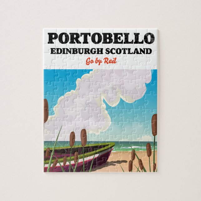 Portobello Beach Edinburgh Puzzle (Vertikal)