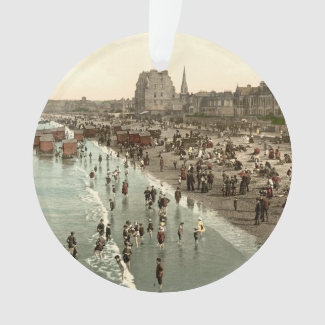 Portobello Strand, Edinburgh, Schottland Ornament (Vorderseite)