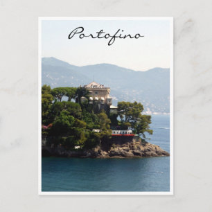 Portofino-Eigenschaft Postkarte