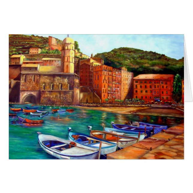 Portofino Italien Italiener Riveria (Vorderseite (Horizontal))