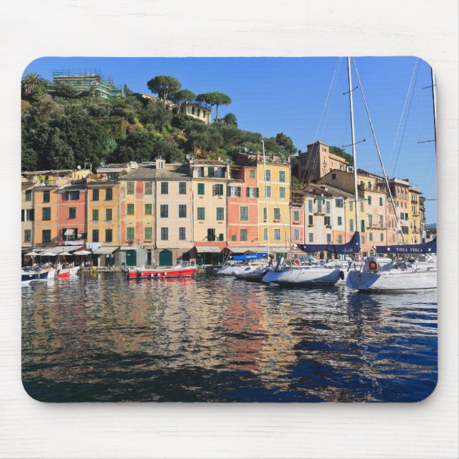 Portofino - Italien Mousepad (Vorne)