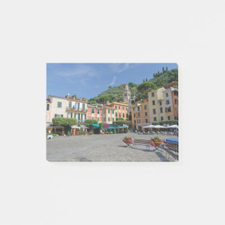Portofino, Italien. Portofino Village Square Post-it Klebezettel