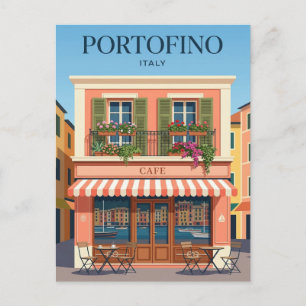 Portofino Italien Postkarte