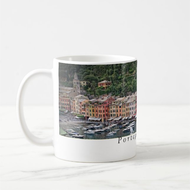 Portofino, Italien - Romantische Tasse Italien (Links)