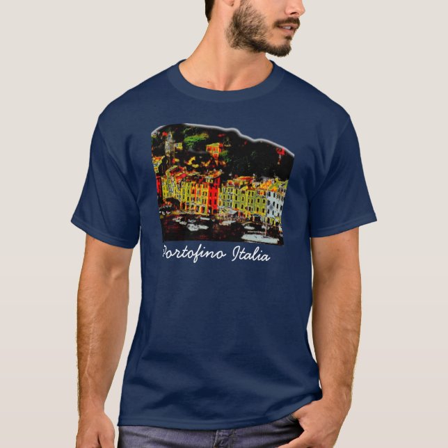 Portofino Italien T-Shirt (Vorderseite)