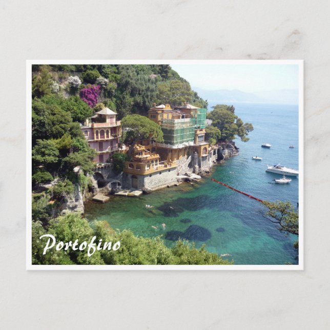 Portofino Postkarte (Vorderseite)