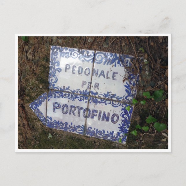 Portofino Postkarte (Vorderseite)