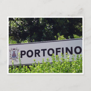 Portofinosignatur Postkarte