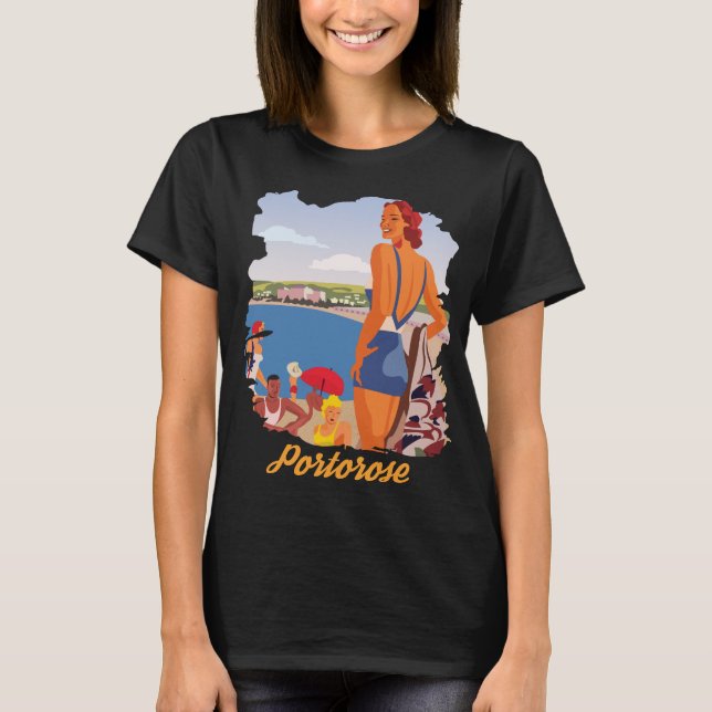 Portorose Beach T-Shirt (Vorderseite)