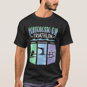 Portorosso Cup Triathlon Frische Pasta machen T-Shirt