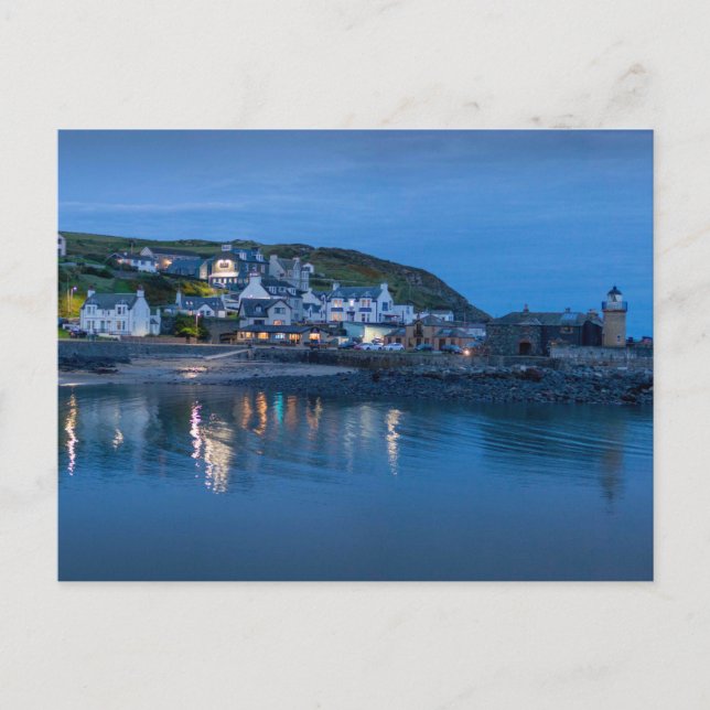 Portpatrick Harbour, Schottland Postkarte (Vorderseite)