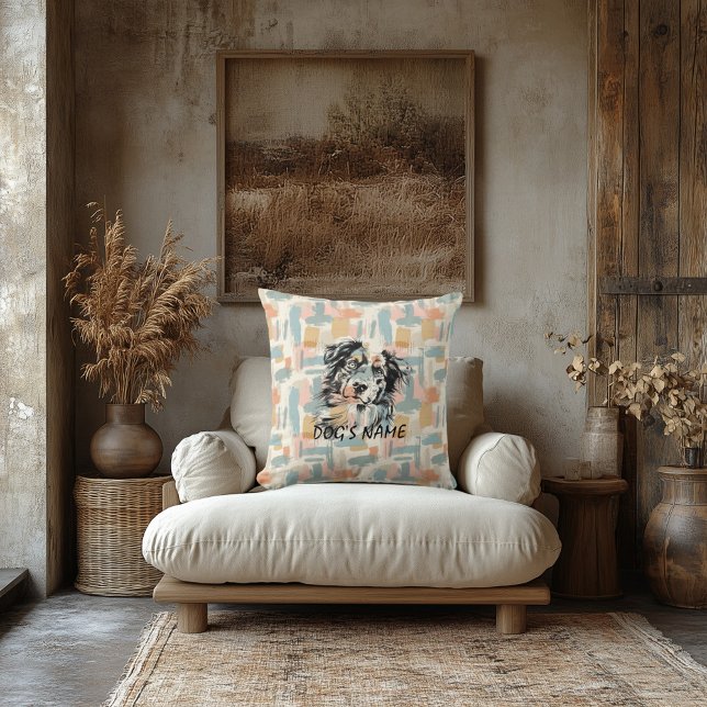 Portrait Abstrakt Back Kissen (Von Creator hochgeladen)