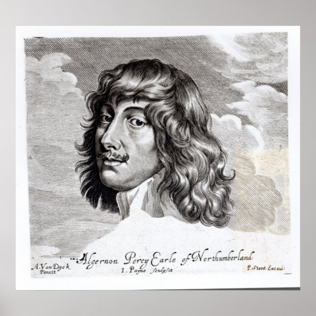 Portrait Algernon Percy Poster (Vorne)