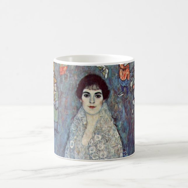 Portrait Baroness Elisabeth Bacchofen Echt, Klimt Kaffeetasse (Mittel)