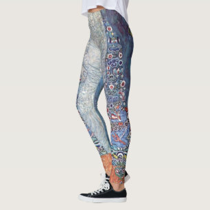 Portrait Baroness Elisabeth Bacchofen Echt, Klimt Leggings