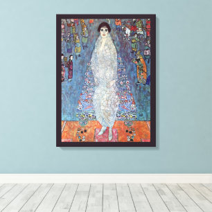Portrait Baroness Elisabeth Bacchofen Echt, Klimt Leinwanddruck