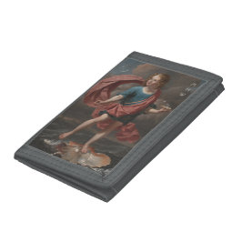 Portrait-Brieftaschen Trifold Geldbörse