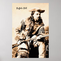 Portrait Buffalo Bill Cody