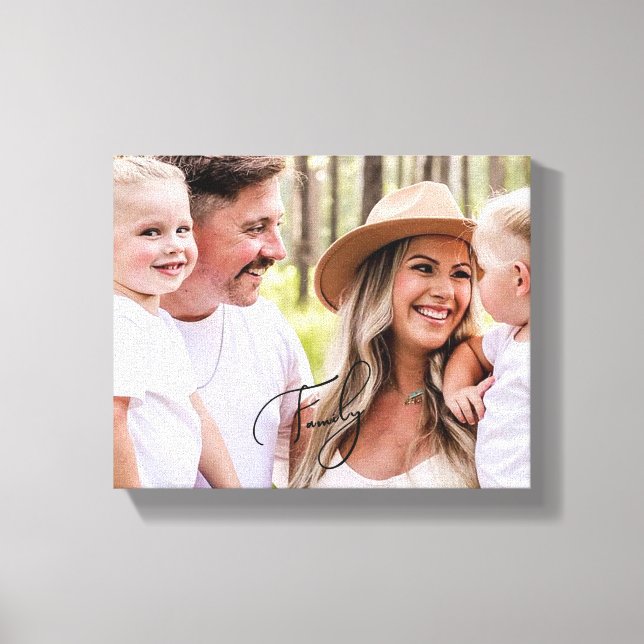 Portrait Canvas Print Leinwanddruck (Vorderseite)