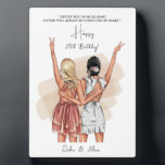 Portrait "Custom Birthday Friends" - Laboca Plaque Fotoplatte<br><div class="desc">Ich kann alles von der Haarfarbe bis zur Kleidung für die Geburtstagskarte Ihrer Soul-Schwester anpassen. Wenn du irgendwelche Anpassungen will, dann melde mich einfach und es ist kostenlos. Eine Geburtstagskarte ist ein personalisiertes Kunstwerk, das an einen besonderen Geburtstag mit Freunden erinnert. Es handelt sich um eine schön gearbeitete Holz- oder...</div>