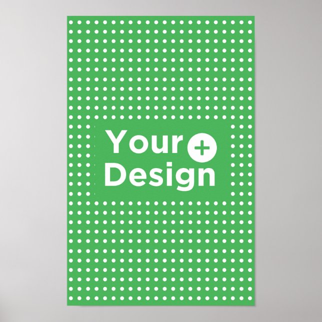 Portrait Custom Matte Poster - PawEditor (Vorne)