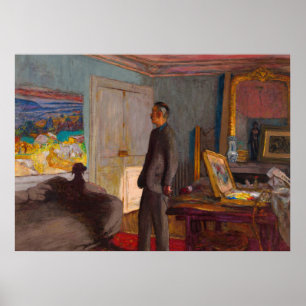 Portrait de Pierre Bonnard, 1930-1935 von Vuillard Poster