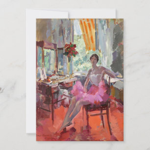 Portrait der Ballerina Vera Trefilova Korovin
