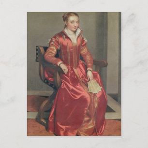 Portrait der Frau, c.1555-60 Postkarte