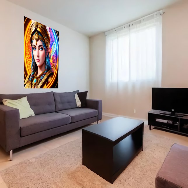 Portrait der griechischen Göttin Athena | Art der  Poster (Von Creator hochgeladen)